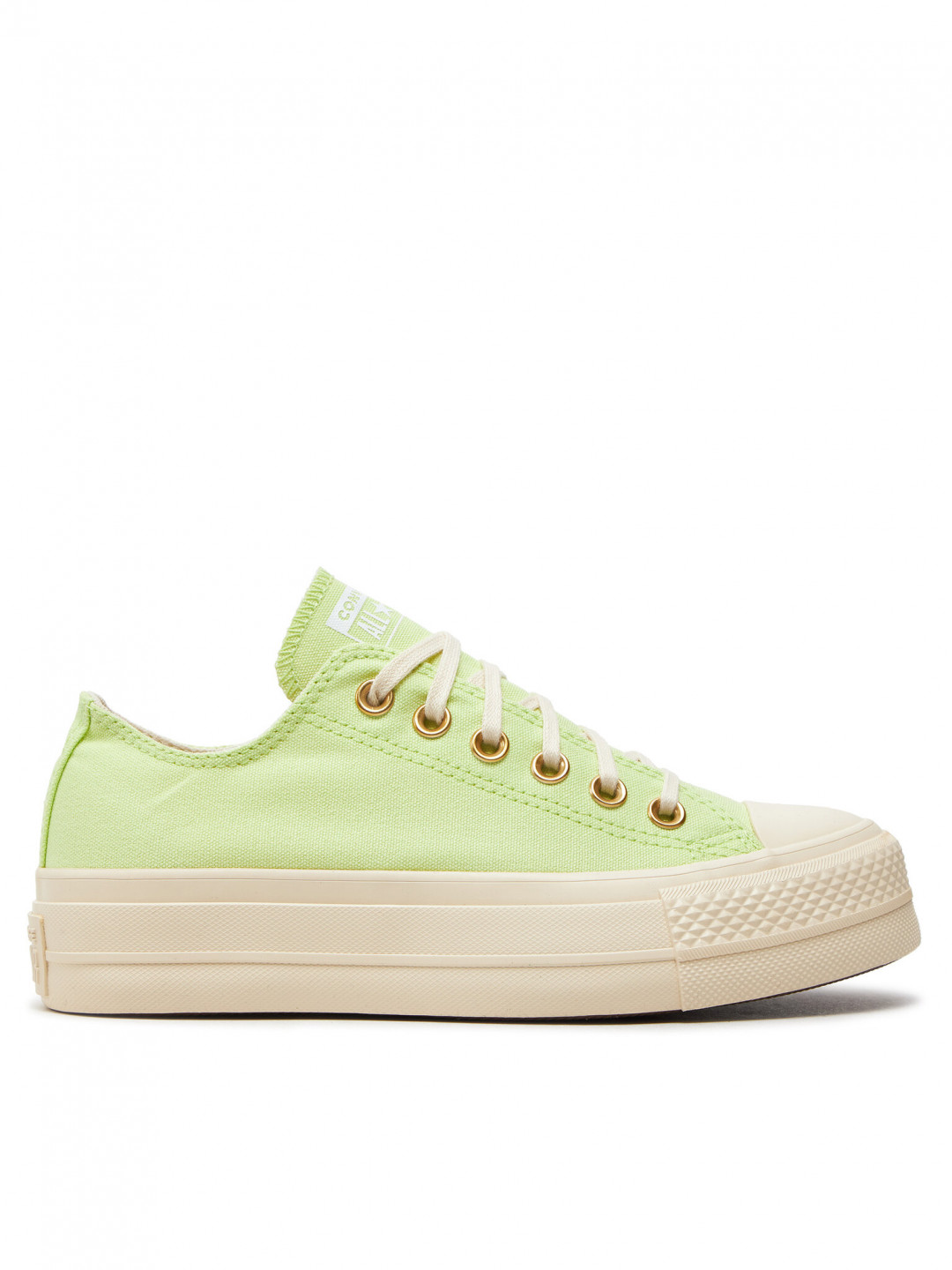 Converse Plátěnky Chuck Taylor All Star Lift Platform Ox A09913C Zelená